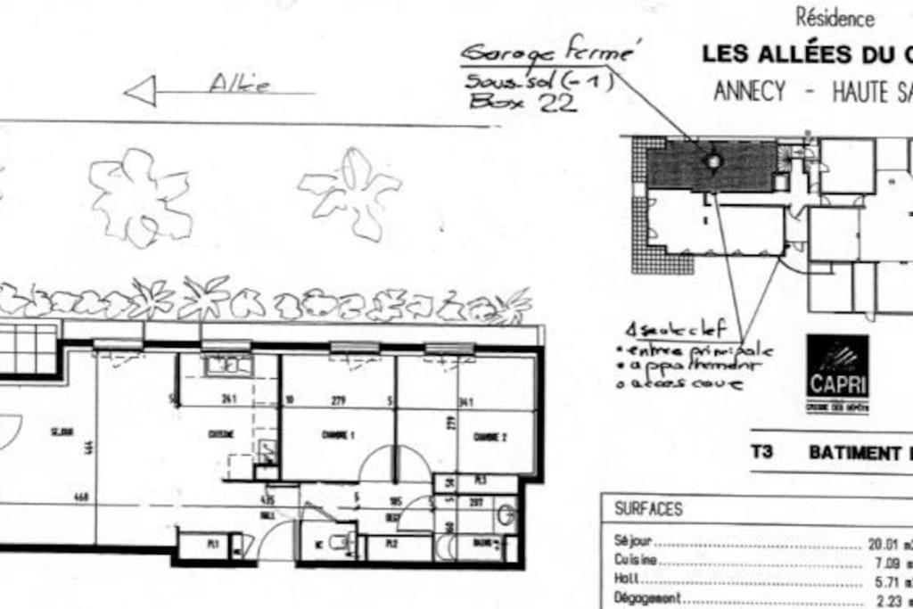 62 M2 Rez De Jardin, Terrasse , 6 Lits Et Parking Apartment Annecy Exterior photo